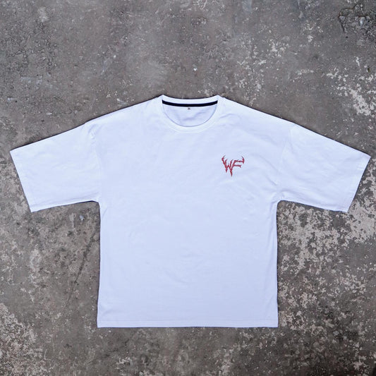 WIDEFIT White Performance Shirt - The Wide inferno Collection