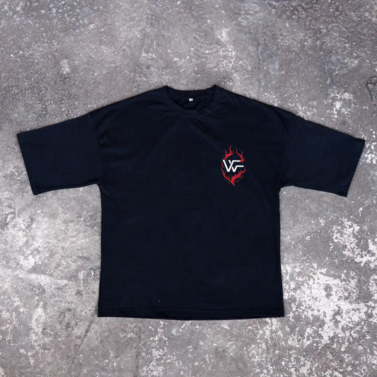 WIDEFIT black Performance Shirt - The Wide Inferno Collection