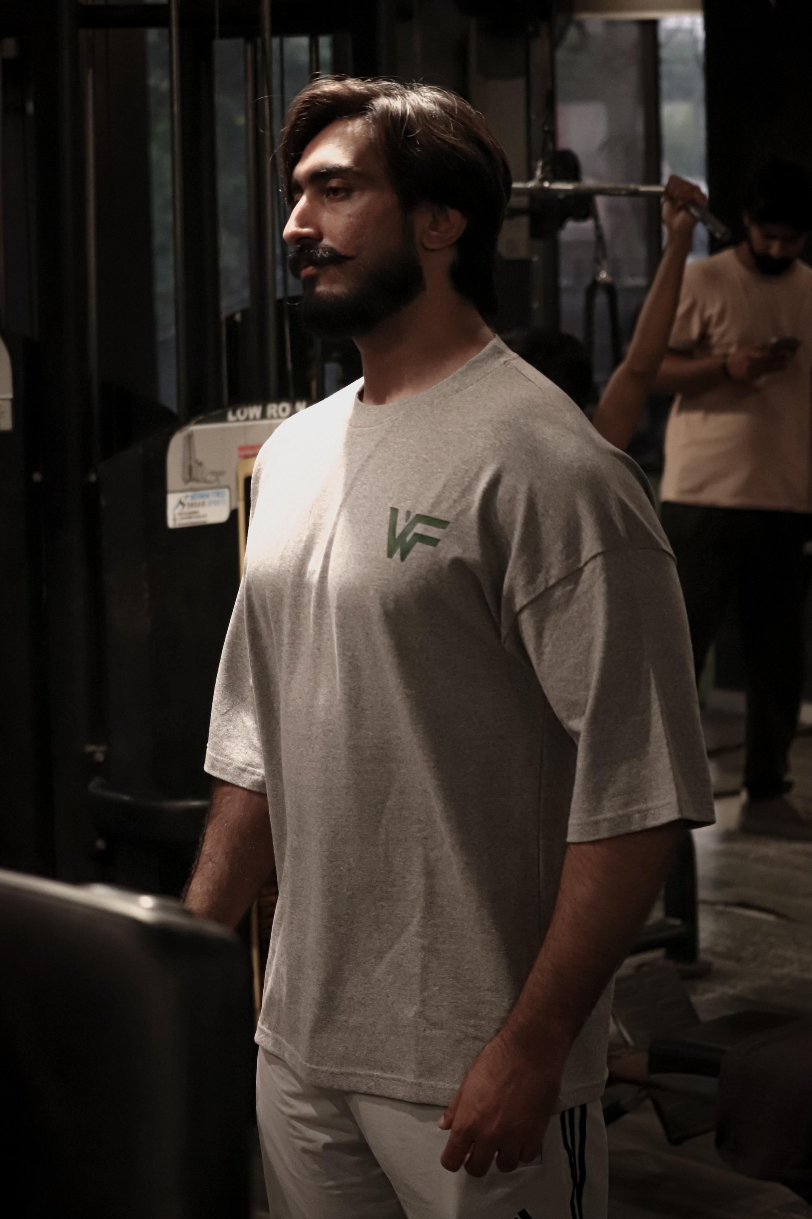 WIDEFIT Gray Performance Shirt - The Wide Majesty Collection