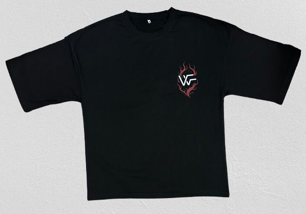 WIDEFIT black Performance Shirt - The Wide Inferno Collection