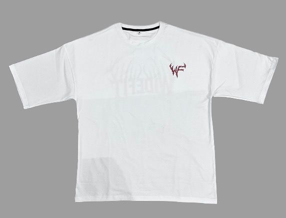 WIDEFIT White Performance Shirt - The Wide inferno Collection