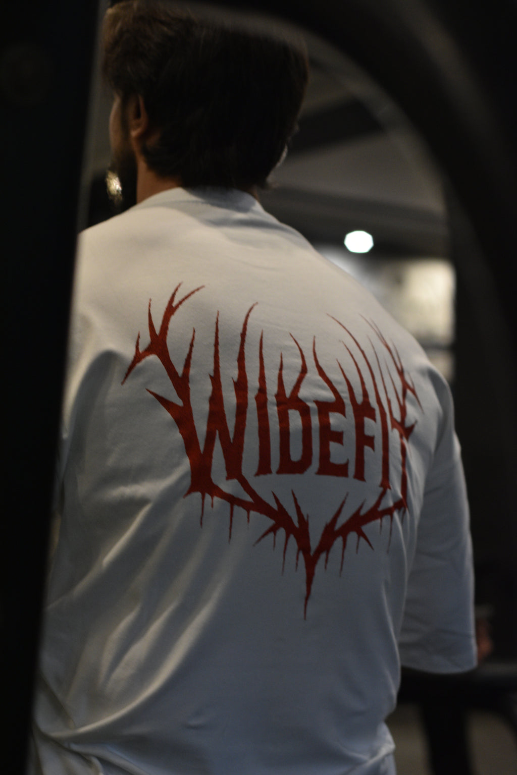 WIDEFIT White Performance Shirt - The Wide inferno Collection